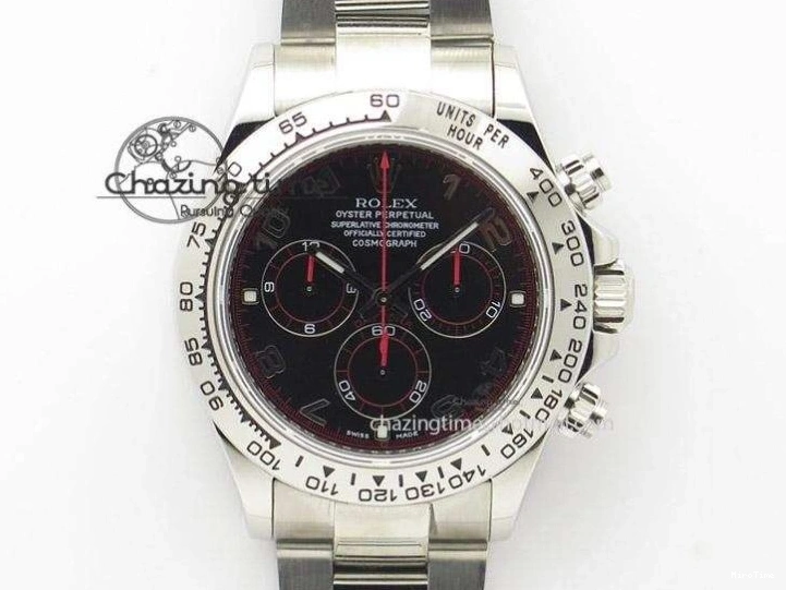 MiroTime 0104 Daytona DIW Carbon Noob 1:1 Best Edition Black Dial on Nylon Strap SA Modern 2611